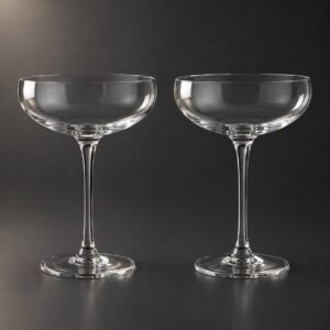 Coupe Glasses, 180 ml, Set of Two, shown on a plain studio background