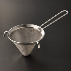 Double Mesh Fine Strainer, 3.5 in, shown on a plain studio background