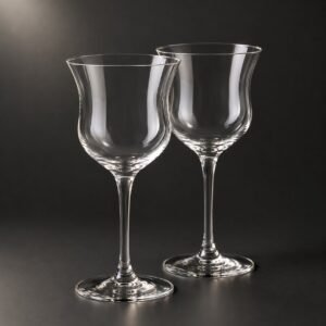 Nick and Nora Glasses, 150 ml, Set of Two, shown on a plain studio background