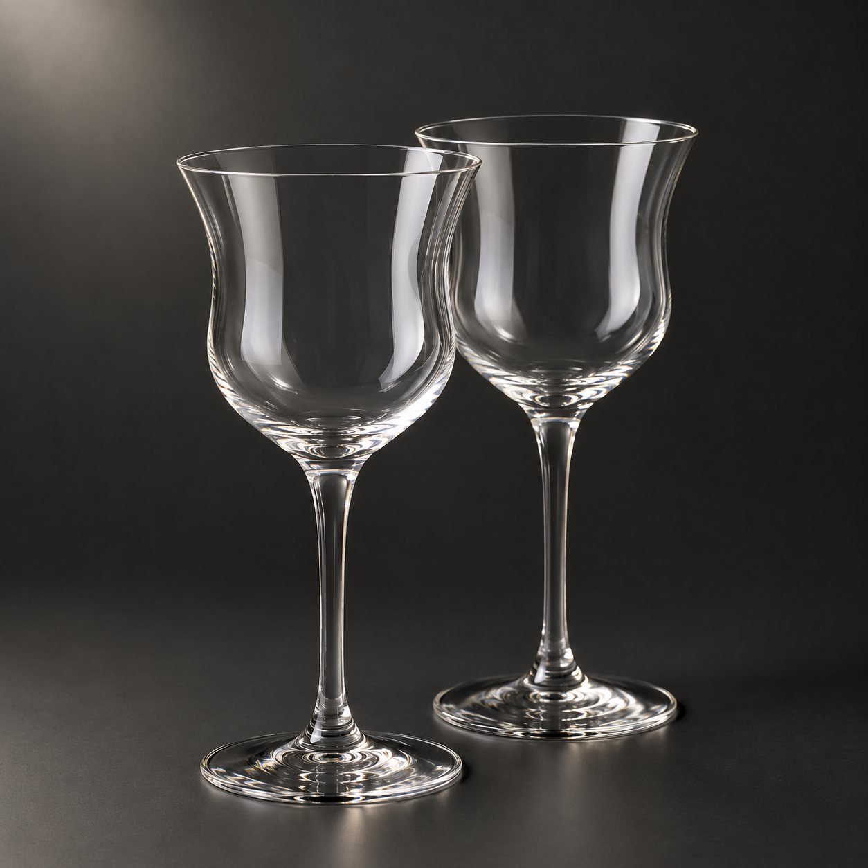 Nick and Nora Glasses, 150 ml, Set of Two, shown on a plain studio background