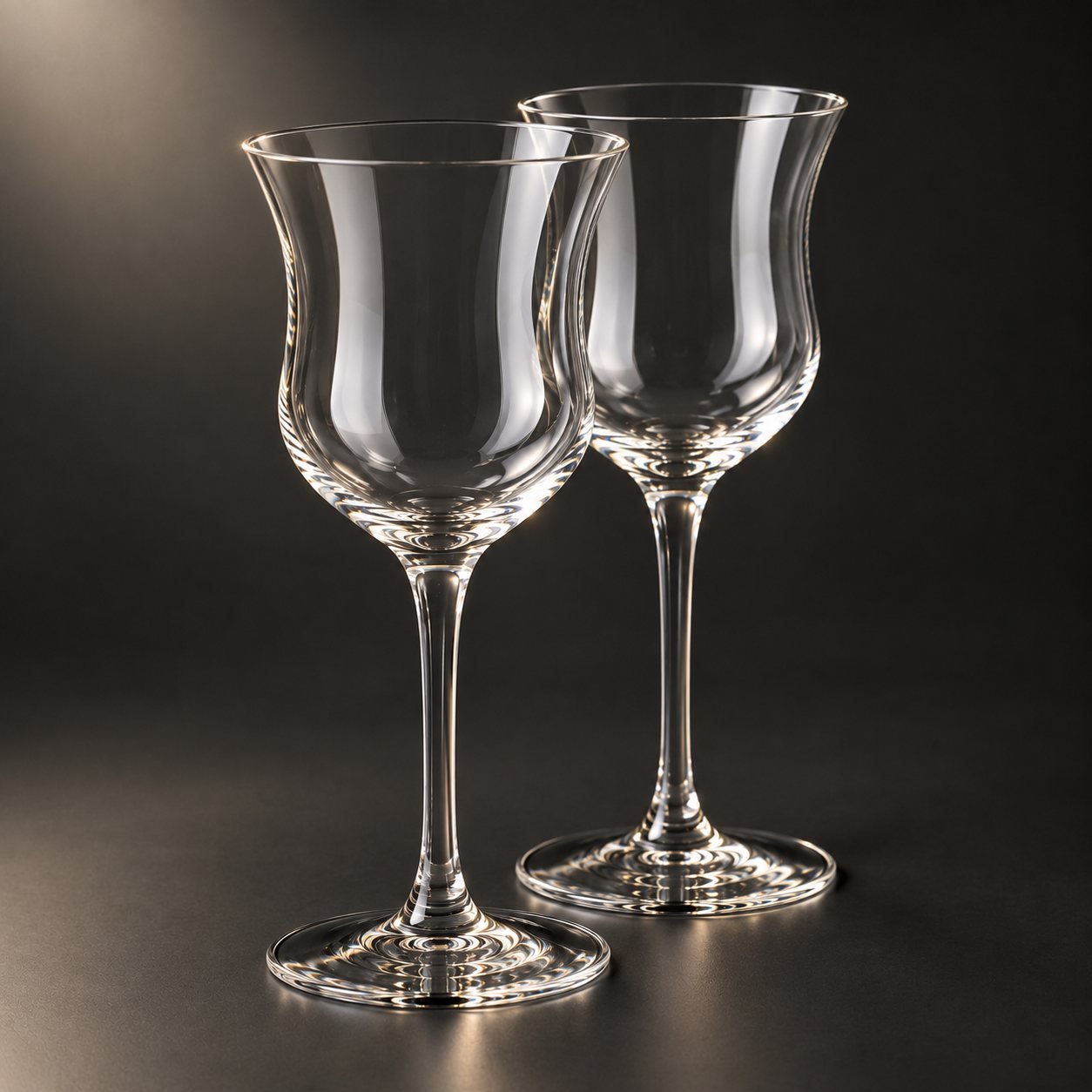 Nick and Nora Glasses, 150 ml, Set of Two, shown from a low three quarter angle
