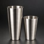 Weighted Shaker Tin Set, 28 and 18 oz, shown on a plain studio background